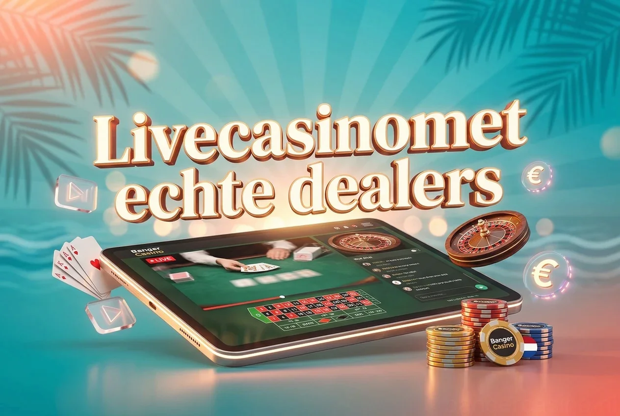 Livecasinomet echte dealers